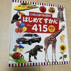 はじめてずかん 415 英語つき