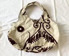 ベージュグラニーバッグ【ハンドメイド】