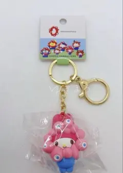 サンリオ ミャクミャク なりきりマスコットキーホルダーパステルマイメロディ万博