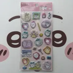 ちいかわ　ポップデコパーティー　ラメきらクリスタルシール