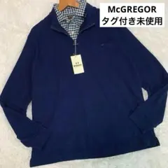 タグ付き未使用/希少XL◆McGREGOR【ハーフジップ 襟付きニット】のサムネイル