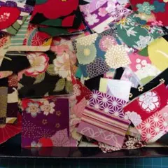 和柄はぎれセット5センチ角