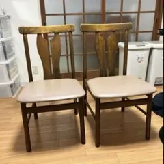 MATSUDA ダイニングチェア　昭和レトロ　2脚
