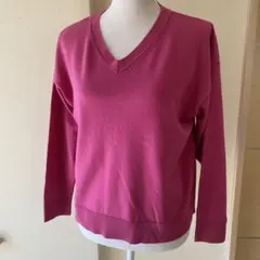 Vネック 長袖ニット　ローリーズファーム　M