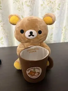 リラックマ ぬいぐるみ マグカップ型 置き物