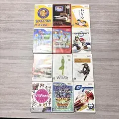 Wii ソフト まとめ売り マリオ、その他　動作未確認の為 ジャンク