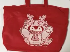 るるてあ コウペンちゃん トートバッグ レッド