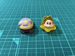 【BANDAI】星のカービィ マスコット&グミ ワドルディ(クリア) おまけ付き