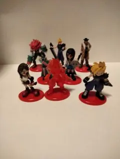 コカ・コーラおまけファイナルファンタジーフィギュアセット 8体