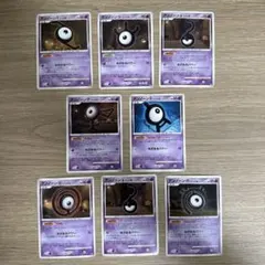 希少コレクター品】ポケモンカード アンノーン DP 6種まとめ売り 当時