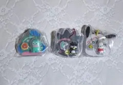 サンリオ パッケージチャーム　チョコボーロ ハンギョドン ばつ丸 ポチャッコ