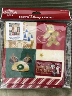 【新品未使用】東京ディズニーリゾート クリスマス ウォッシュタオル 2025
