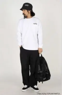 DOMINGO NYLON TAPERED PANTSのサムネイル