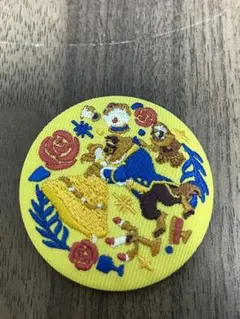 【美女と野獣】ディズニー 刺繍缶バッジ 第2弾