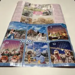 2026年 東京ディズニーシー ディズニーランドカレンダー
