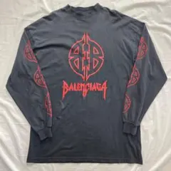 balenciaga 23aw メタル ロゴ ロングtシャツのサムネイル