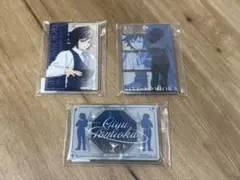 鬼滅の刃 モクテル 冨岡義勇 ロト第一弾 第二弾 アクリルチャーム 3点