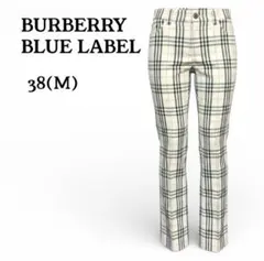 ✨激レア♡ノバチェック✨バーバリーブルーレーベル　ワンピースコート　レザー ✨激レア♡ノバチェック✨バーバリーブルーレーベルワンピースコートレザー