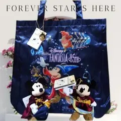 ディズニーストア ファンタジア85周年 トートバッグ、ぬいぐるみキーチェーン ディズニーストア ファンタジア85周年 トートバッグ、ぬいぐるみキー