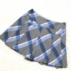 美品 バーバリーブルーレーベル キュロット ショートパンツ ノバチェック