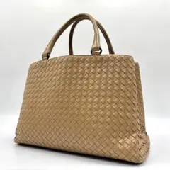 【極美品】 BOTTEGA VENETA イントレチャート トートバッグ レザー