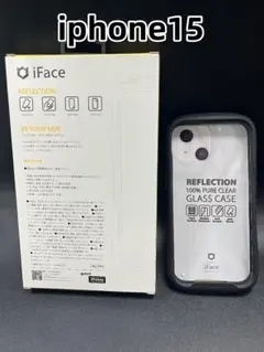 iPhone 15 ケース iFace Reflection ブラック