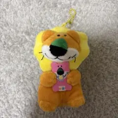 たべっ子どうぶつ　ライオン　マスコット　ストラップ
