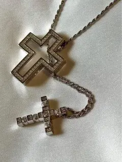 ハイクオリティ クロスネックレス かわいい モデル おしゃれ