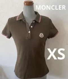 MONCLER★モンクレール★レディース ポロシャツ XS カーキ？ブラウン？