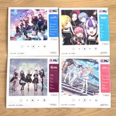 バンドリ オーディオ・ビジュアルフェア 再生画面風メモリアルステッカー