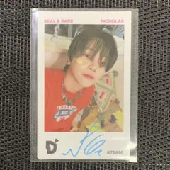 2026年最新】ニコラス &team チェキの人気アイテム - メルカリ