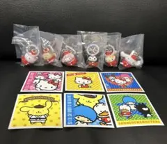 サンリオキャラクターズ いちごめじるしアクセサリー【コンプリート】➕シール６枚