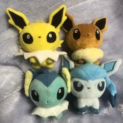 もっちりマスコット ポケモンドールズ グレイシア　イーブイ　シャワーズ