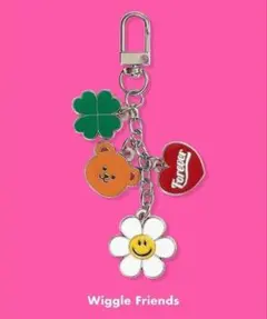 韓国　ウィグルウィグル　キーリング　wigglewiggle 匿名配送