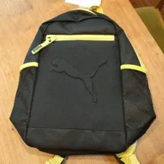 新品未使用　PUMA BUZZ スモール バッグパック 黒/黄色