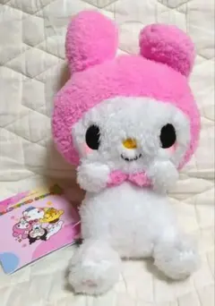 サンリオ ゆるかわ マイメロ ぬいぐるみ ゆるかわ サンリオキャラクターズ Lぬいぐるみ“マイメロディ