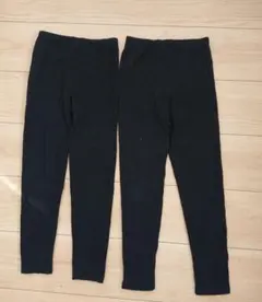 ユニクロ 黒スパッツ レギンス 130