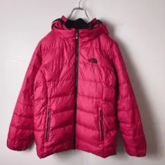 猫*球様 ノースフェイス　レディース　ダウンジャケット　アウター　ピンク　古着