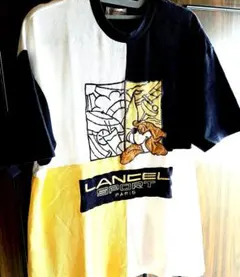 LANCEL SPORT パリ 刺繍 Tシャツ クレイジーパターンのサムネイル