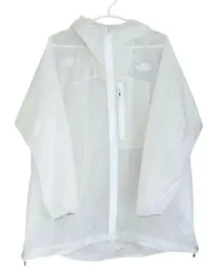 ノースフェイス Tapt Poncho 白 S レインポンチョ