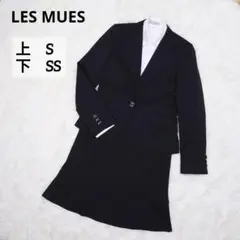 ✩美品✩ レミュー スーツ セットアップ ストレッチ シルク混 ブラック