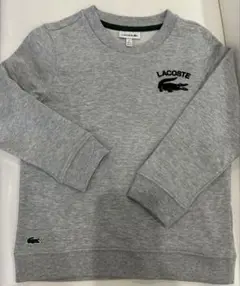 LACOSTE グレー トレーナー 6 (116cm)