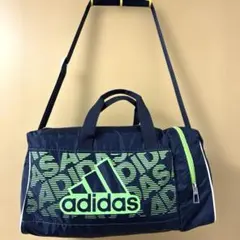 最終値下　adidas ボストンバッグ　 ネイビー/グリーン