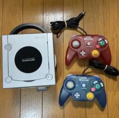 ゲームキューブ 本体 シルバー コントローラー2個