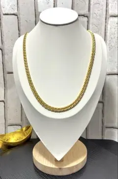 K-3 新品 喜平チェーンネックレス ゴールド 7mm 60cm 18KGP