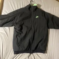 NIKE リバーシブルボアジャケット　ブラック　グリーン