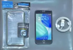 超美品‼️iPhoneSE2 SIMフリー256GBバッテリー新品+ガラスフィルム