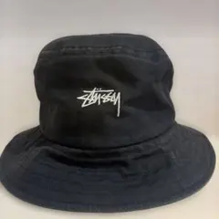 STUSSYステューシー　バケットハット　 ブラック