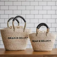 【新品】DEAN&DELUCA×BEAMS COUTURE☆保冷カゴバッグ　大