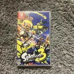 ケースのみ　Splatoon 3 Nintendo Switch ソフト